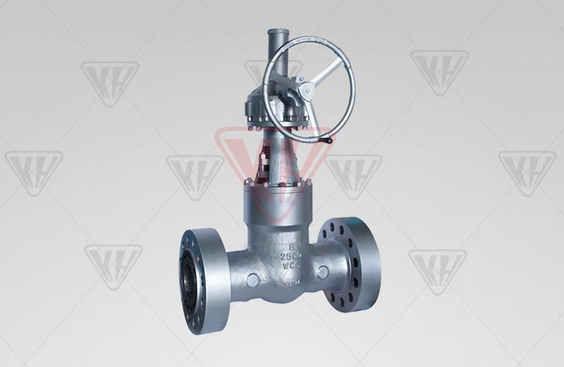 High pressure gate valve