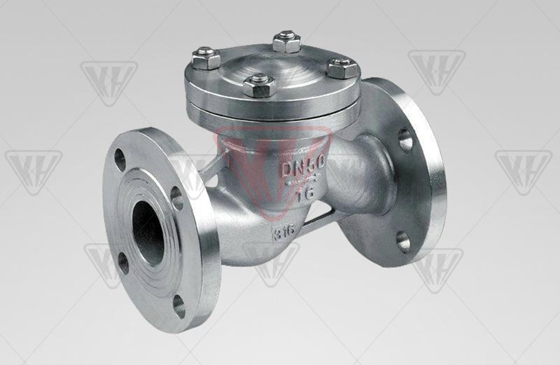 Stainless steel lifting check valve